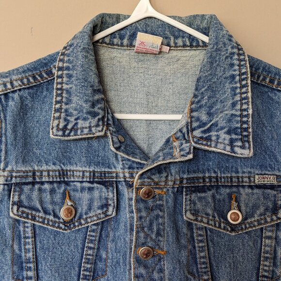Vintage Denim Vest | Jonny Q Jeanswear Jeans Vest - Picture 5 of 10